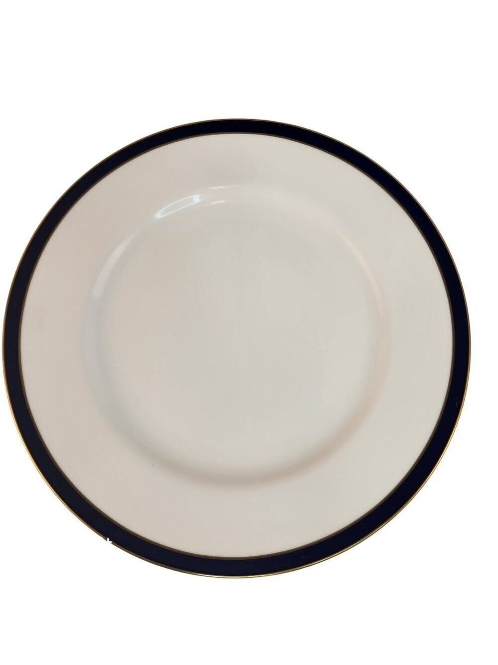 Spode Consul Cobalt Fine Bone China Dinner Plate England Elegant Design Blue/Gol